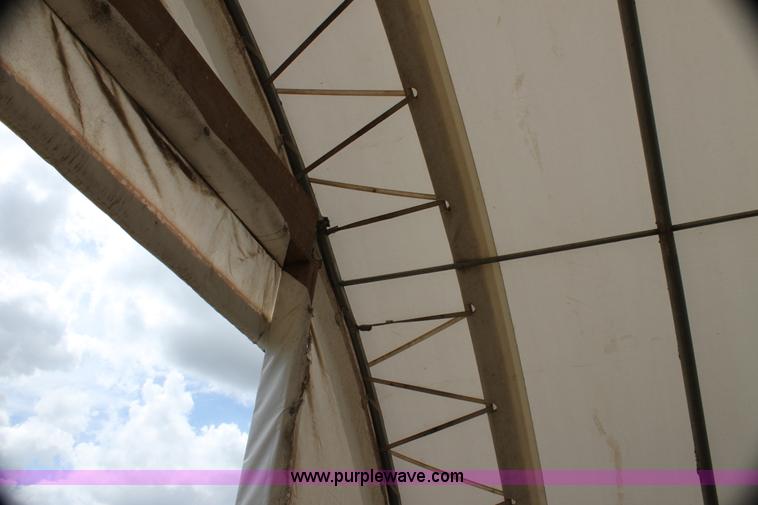 image for item H7361 Quick Structures 30' x 90' coverall hoop shed