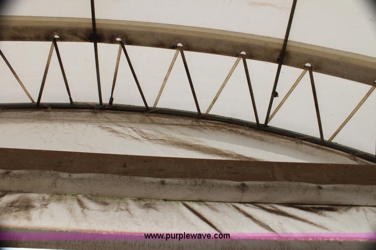 image for item H7361 Quick Structures 30' x 90' coverall hoop shed