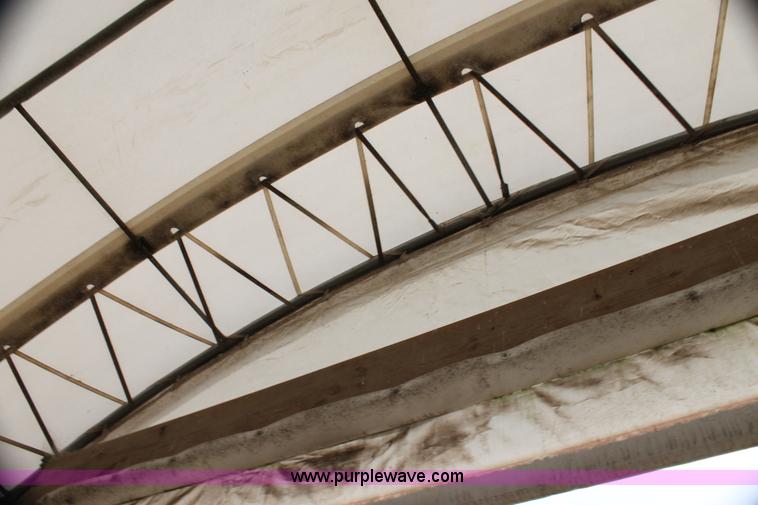 image for item H7361 Quick Structures 30' x 90' coverall hoop shed