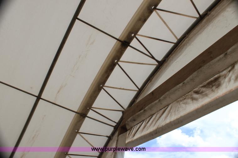 image for item H7361 Quick Structures 30' x 90' coverall hoop shed