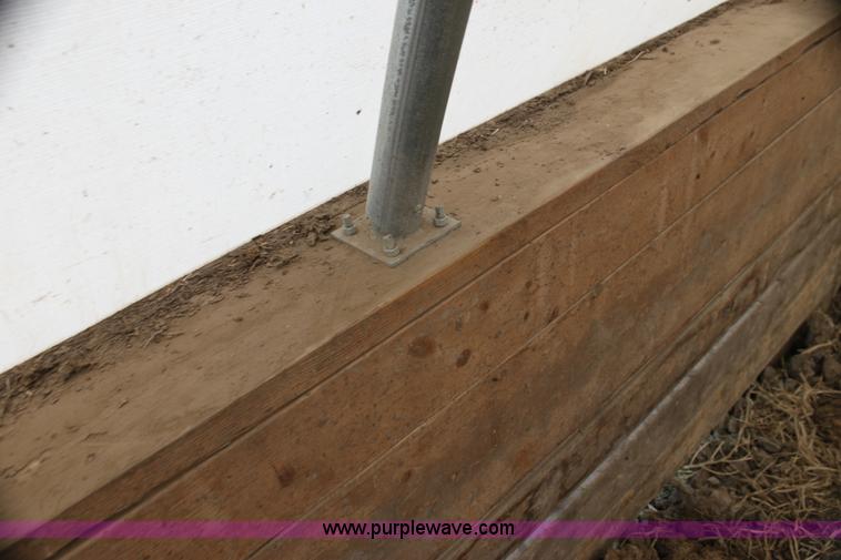 image for item H7361 Quick Structures 30' x 90' coverall hoop shed