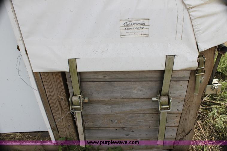 image for item H7361 Quick Structures 30' x 90' coverall hoop shed