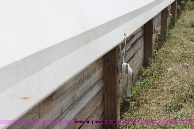 image for item H7361 Quick Structures 30' x 90' coverall hoop shed