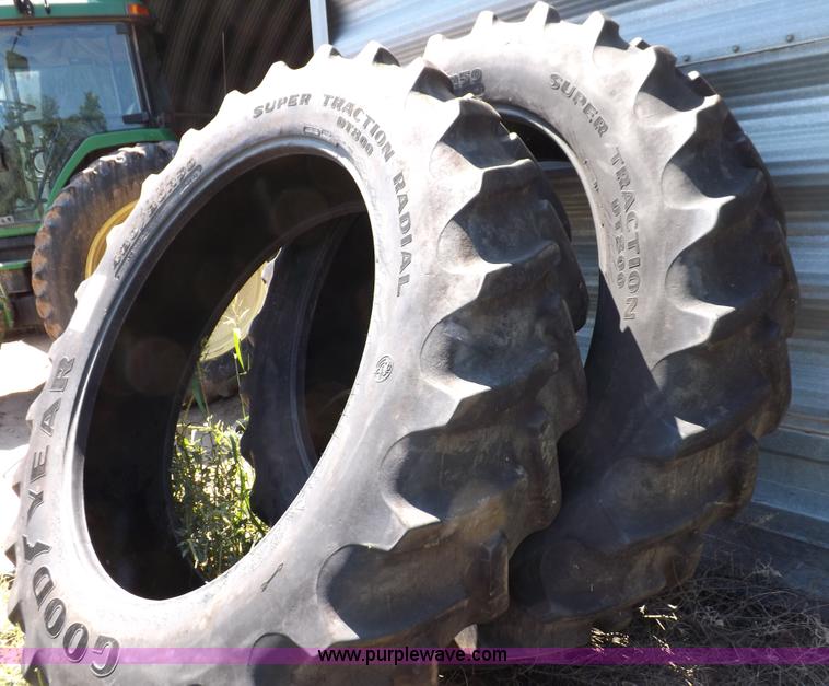 image for item I7508 (2) Goodyear tractor tires