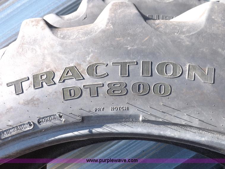 image for item I7508 (2) Goodyear tractor tires