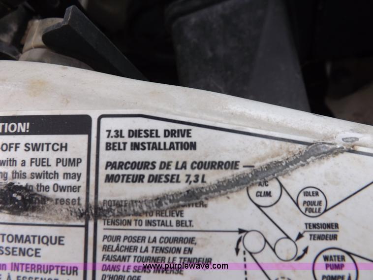 image for item I7552 2002 Ford F250 Super Duty flatbed truck