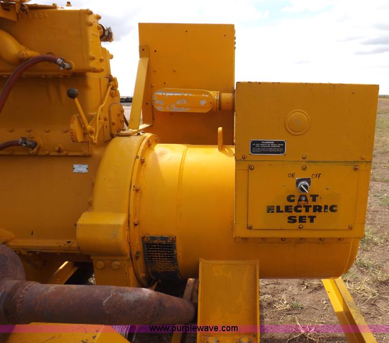 image for item I7554 Caterpillar G3420 generator