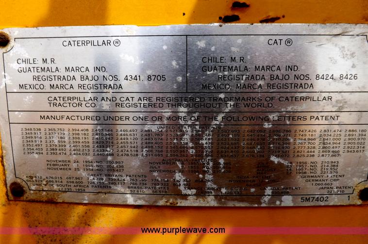 image for item I7554 Caterpillar G3420 generator