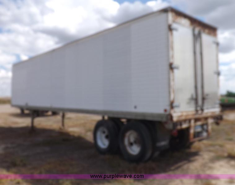 image for item I7579 1970 Timpte TT10AH128 dry box trailer