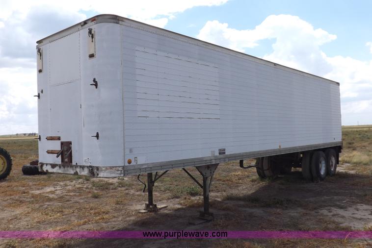 image for item I7579 1970 Timpte TT10AH128 dry box trailer