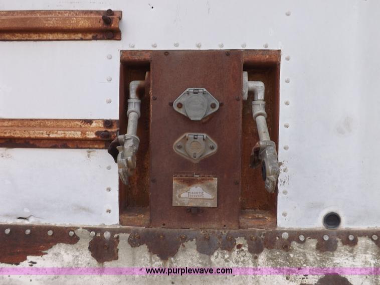 image for item I7579 1970 Timpte TT10AH128 dry box trailer