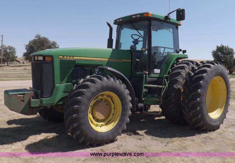 image for item I7587 1996 John Deere 8400 MFWD tractor