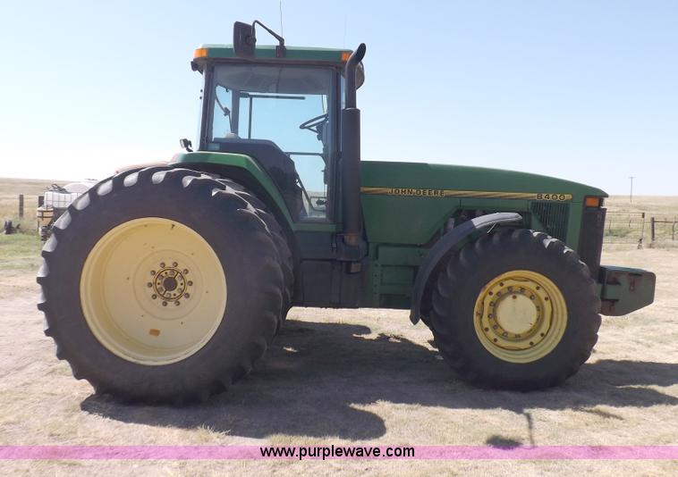 image for item I7587 1996 John Deere 8400 MFWD tractor