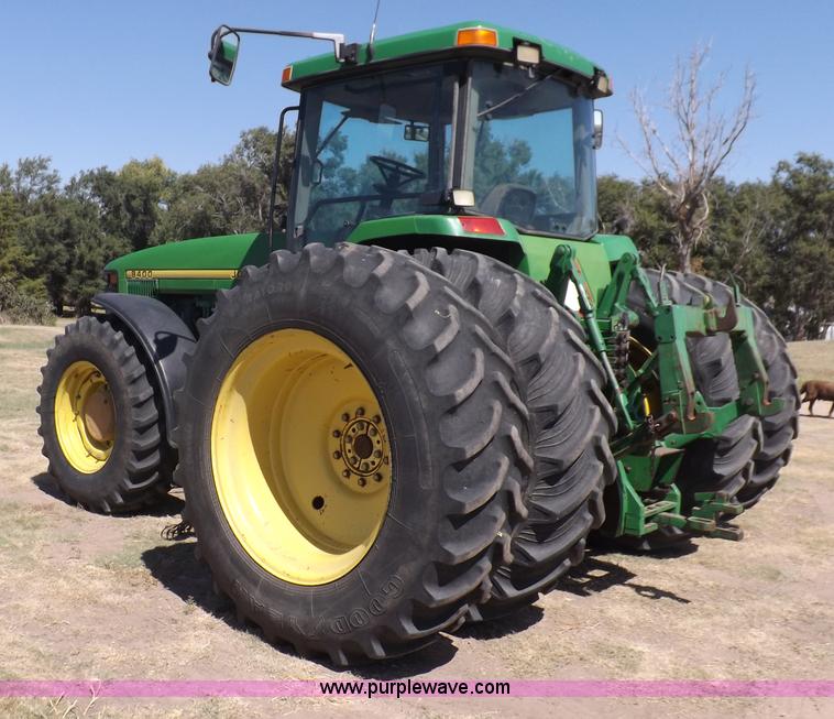 image for item I7587 1996 John Deere 8400 MFWD tractor