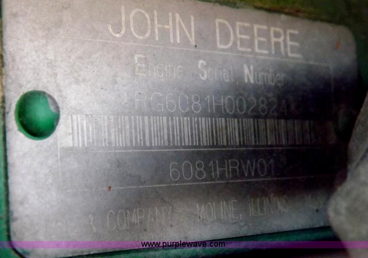 image for item I7587 1996 John Deere 8400 MFWD tractor