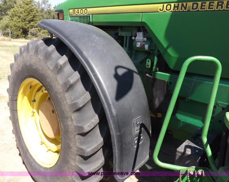 image for item I7587 1996 John Deere 8400 MFWD tractor
