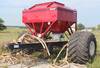 2006 Valmar ST6 commodity cart Six ton capacity 16 row capacity 2 eight row manifolds Digistar scale...