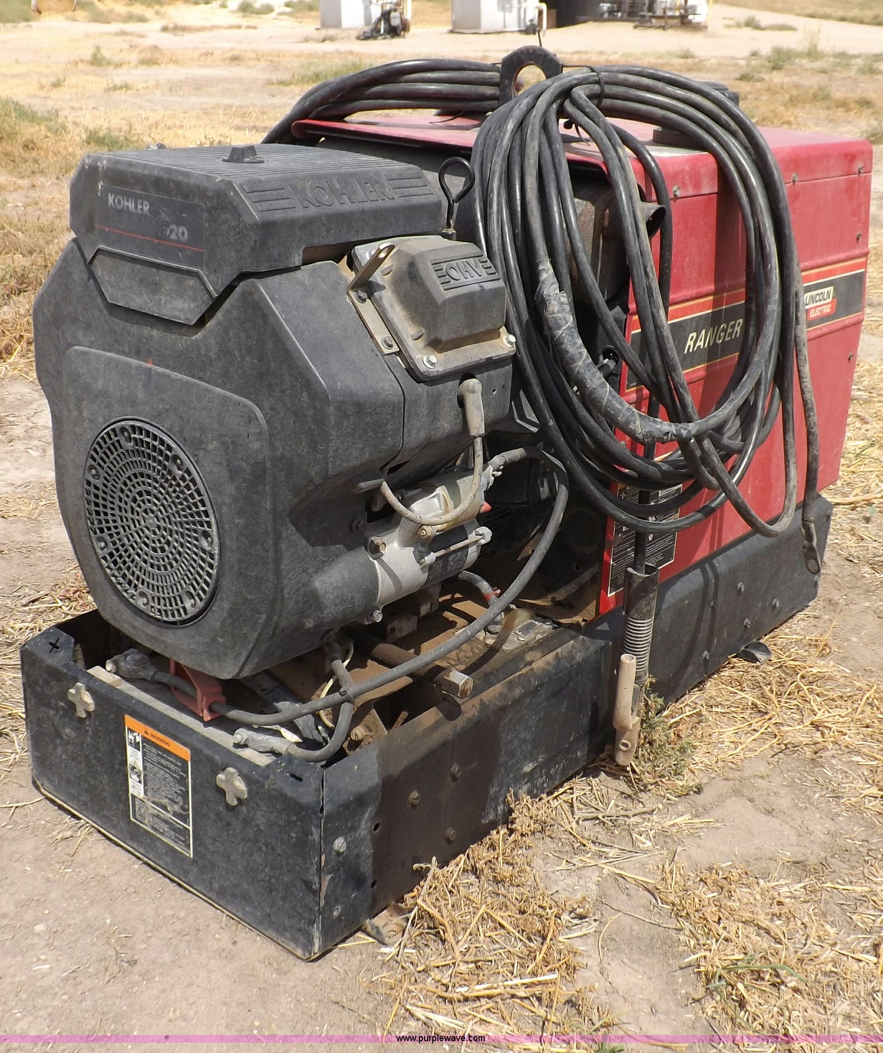 Lincoln Ranger 8 welder in KS Item I7555 sold Purple