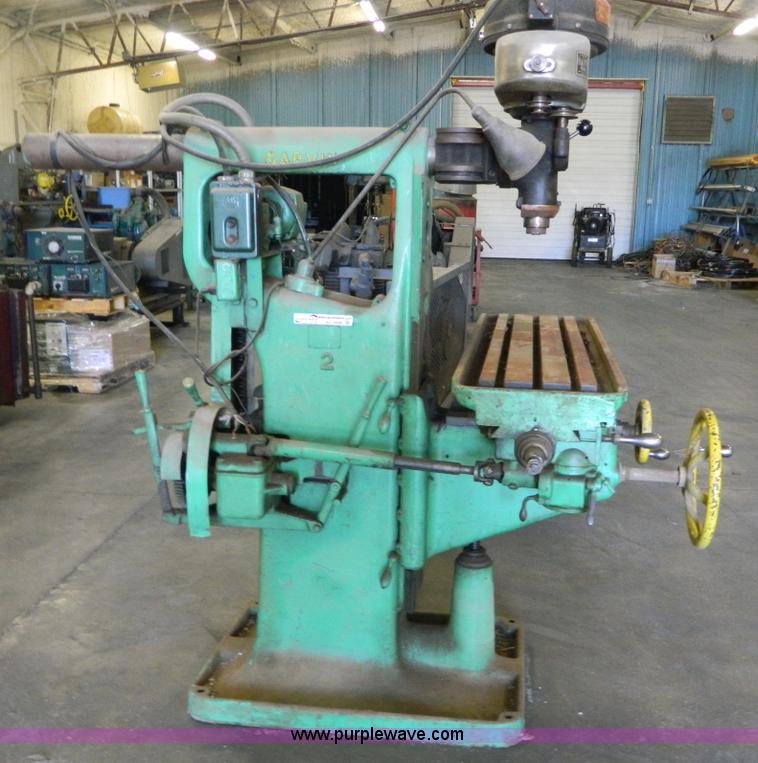 Garvin No. 2 universal milling machine in Norton, KS | Item AD9496 sold ...