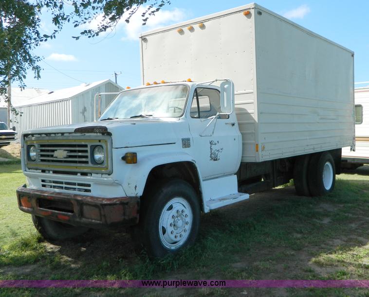 image for item AD9575 1973 Chevrolet C65 box truck