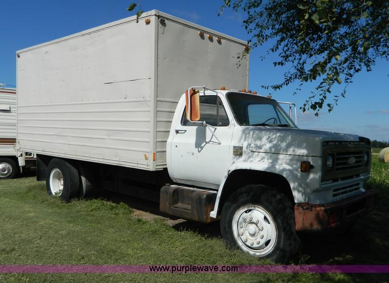 image for item AD9575 1973 Chevrolet C65 box truck