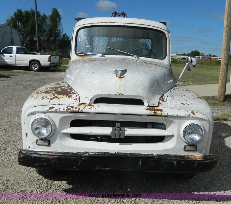 image for item AD9579 1955 International Harvester R120 winch dump bed truck