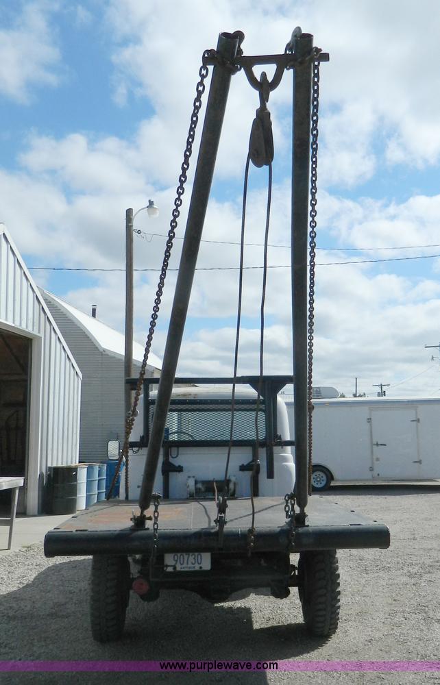 image for item AD9579 1955 International Harvester R120 winch dump bed truck