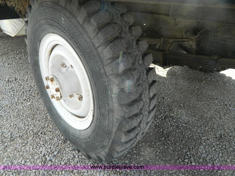 image for item AD9579 1955 International Harvester R120 winch dump bed truck