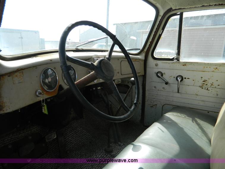 image for item AD9579 1955 International Harvester R120 winch dump bed truck