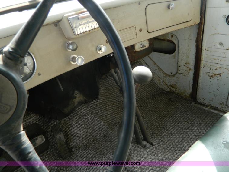 image for item AD9579 1955 International Harvester R120 winch dump bed truck