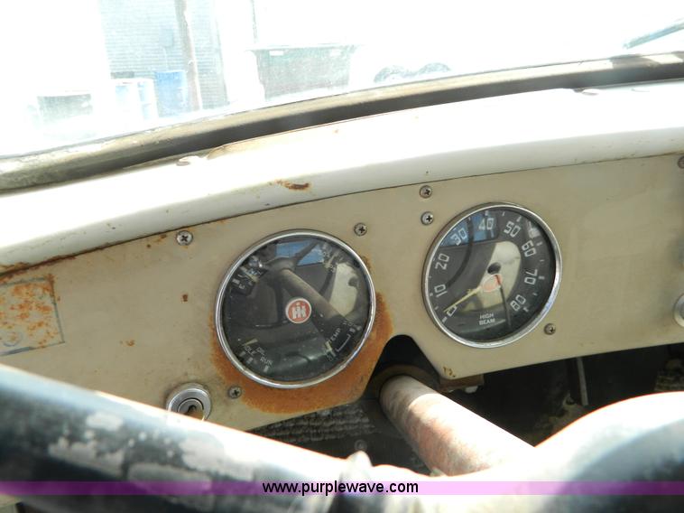 image for item AD9579 1955 International Harvester R120 winch dump bed truck