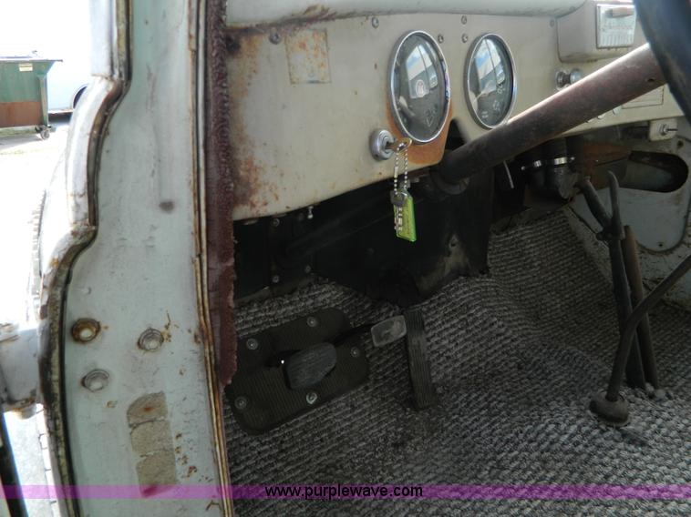 image for item AD9579 1955 International Harvester R120 winch dump bed truck