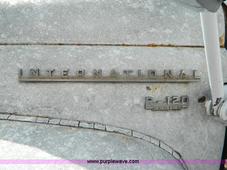 image for item AD9579 1955 International Harvester R120 winch dump bed truck