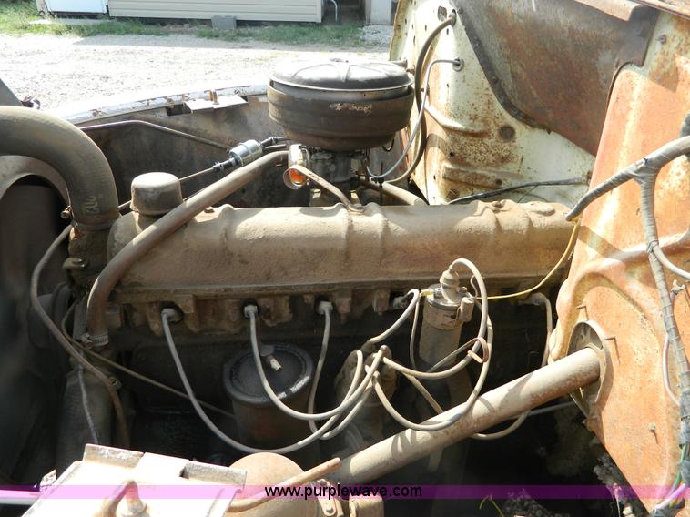 image for item AD9579 1955 International Harvester R120 winch dump bed truck