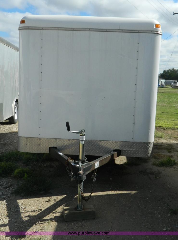 image for item AD9580 2008 Pace 12' x 6' enclosed cargo trailer
