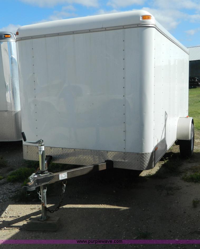 image for item AD9580 2008 Pace 12' x 6' enclosed cargo trailer