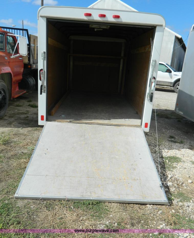image for item AD9580 2008 Pace 12' x 6' enclosed cargo trailer