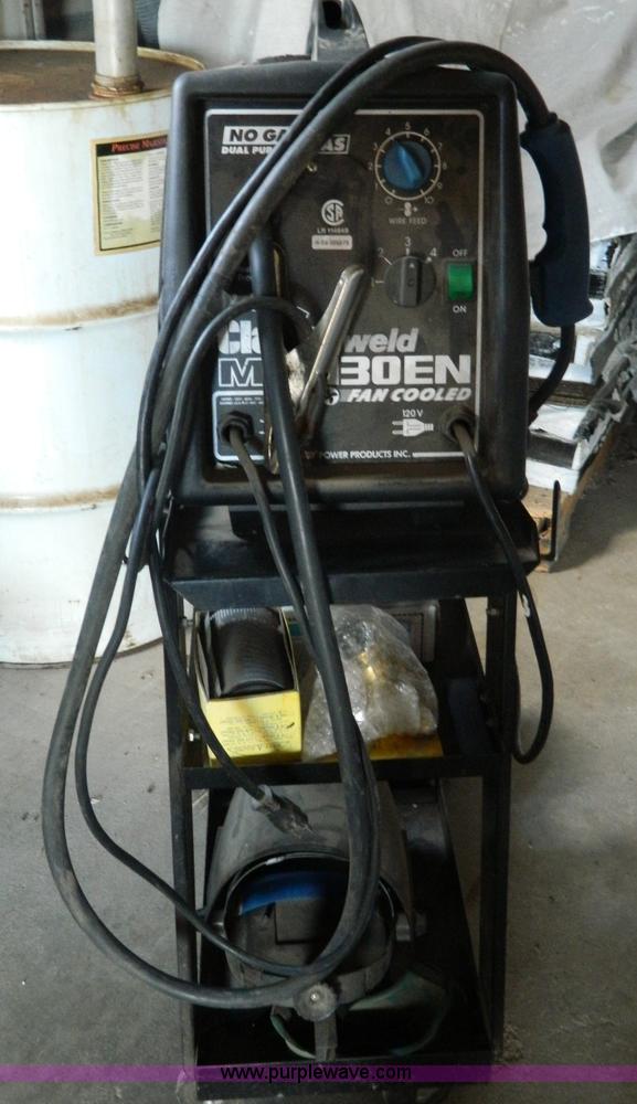 Clark 130EN mig welder in Russell, KS Item AD9587 sold Purple Wave