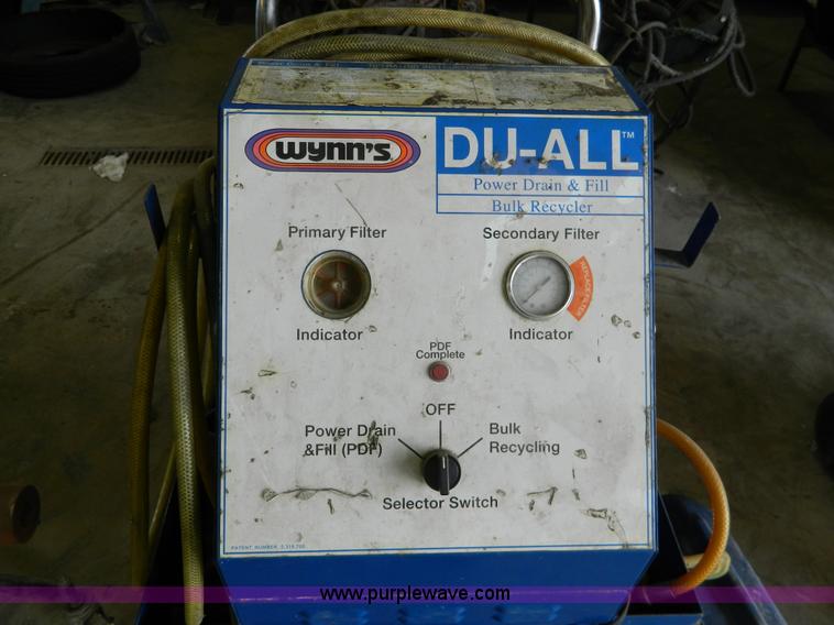image for item AD9623 Wynn's Du-All power drain and fill recycler
