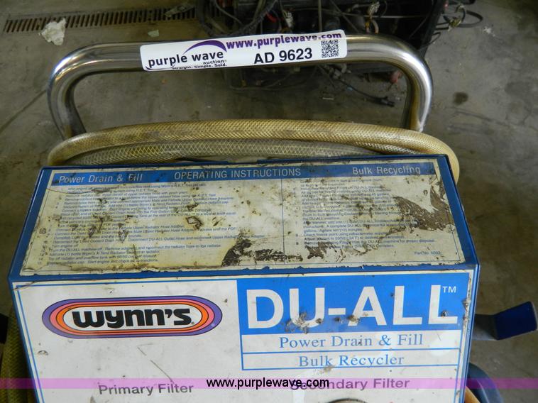 image for item AD9623 Wynn's Du-All power drain and fill recycler