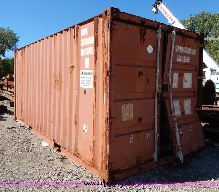 Shipping container in Kansas City, KS Item AV9572 sold Purple Wave