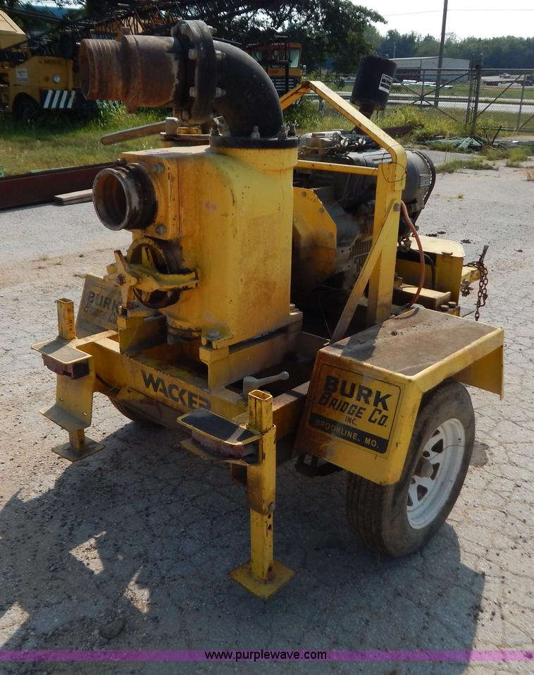 image for item B5825 Wacker PT6 6" water pump