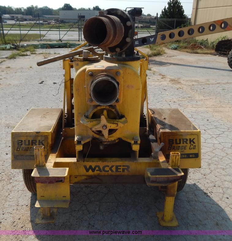 image for item B5825 Wacker PT6 6" water pump