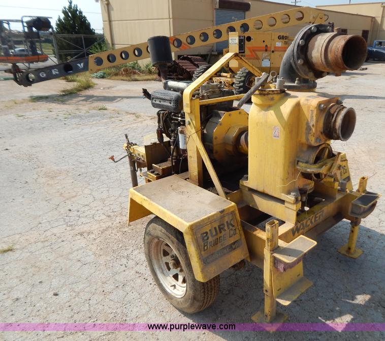 image for item B5825 Wacker PT6 6" water pump