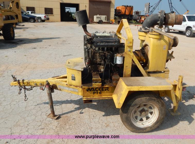 image for item B5825 Wacker PT6 6" water pump