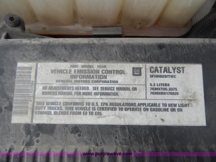 image for item B5840 2007 Chevrolet Silverado 1500 Ext.Cab pickup truck