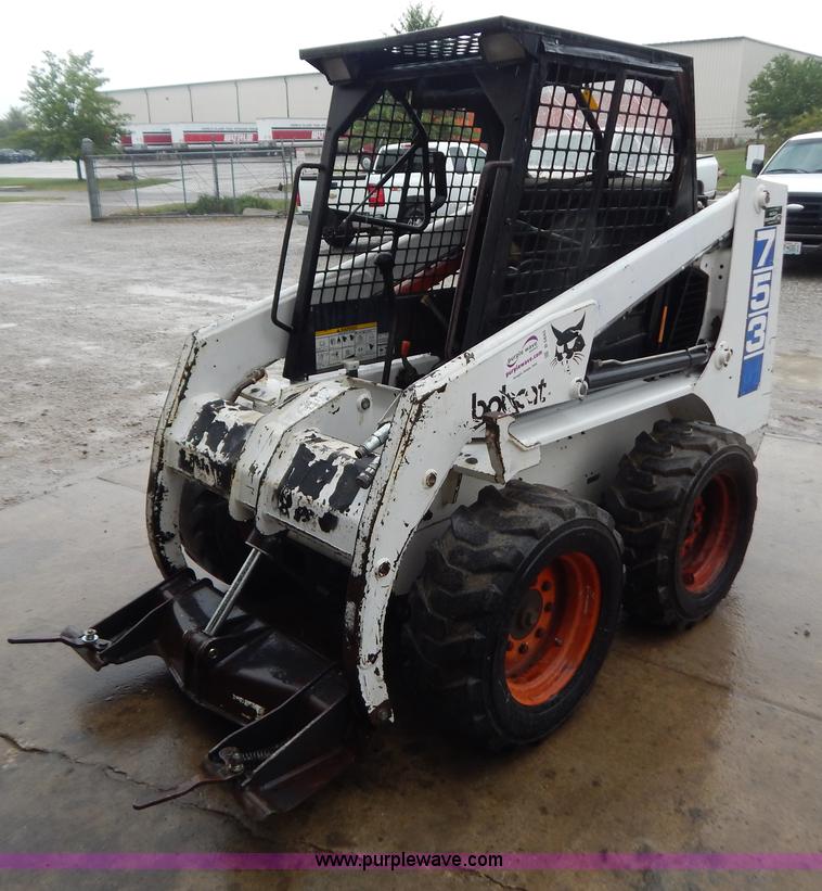 image for item B5845 1994 Bobcat 753 skid steer