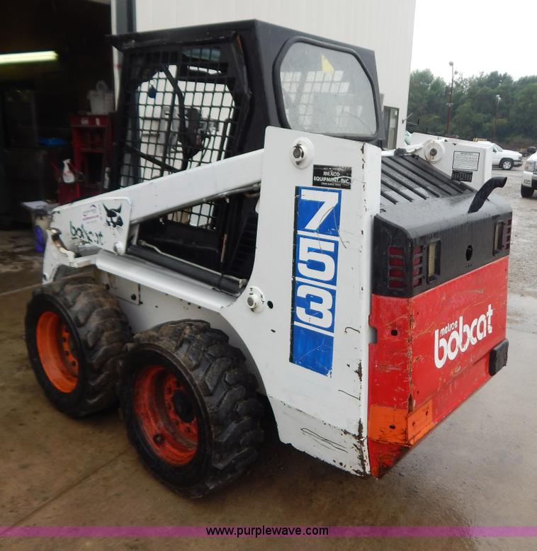 image for item B5845 1994 Bobcat 753 skid steer