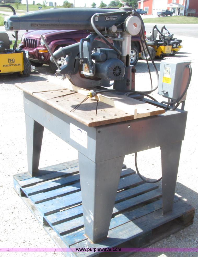 image for item E4517 DeWalt GR 14" radial arm saw
