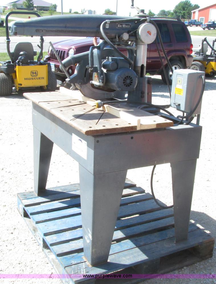 image for item E4517 DeWalt GR 14" radial arm saw